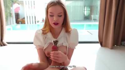 When she gets an unexpected A+