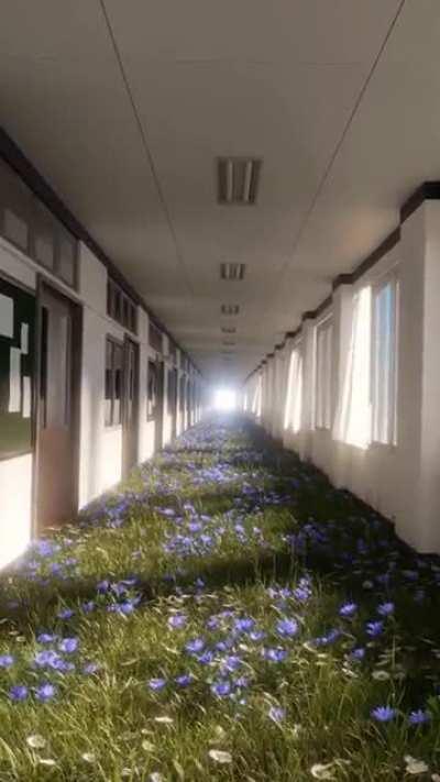 I've been trying to leave for hours, the light keeps moving further away