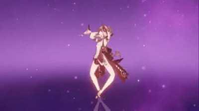 looks like yae miko is getting a little to excited for her banner