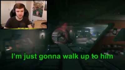 “Not gonna yell, not gonna scream”