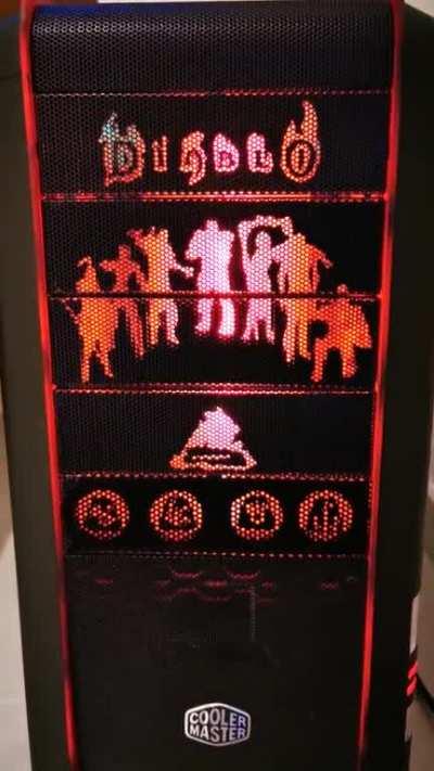 Diablo Casemod I made for my brother