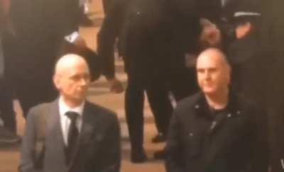 Police tackle man who tried to rush towards Queen Elizabeth's coffin