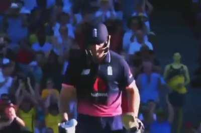 Had something in the eye