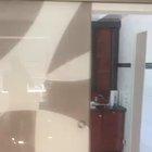 Let's try the new glass door