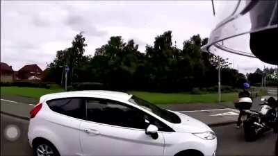 Furious Driver Loses His Temper