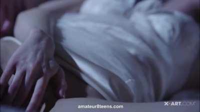 Sybil Rubbing Her Pussy While Dreaming In Sleep