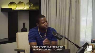 Jamie Foxx gives his best Donald Trump impression