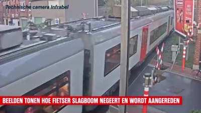 Cyclist was too slow