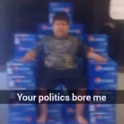 Do not displease the enthroned one