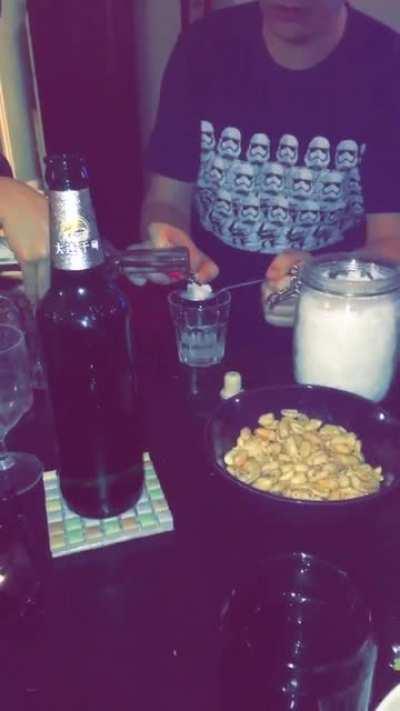 WCGW trying to serve Absinthe the proper way?