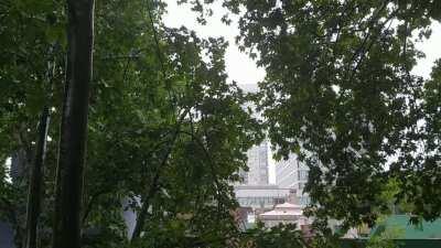A rainy day in Buenos Aires