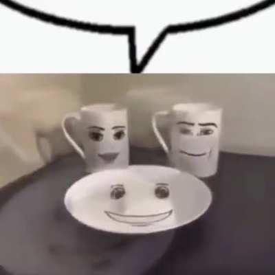 Honey, we have guests bring out the fine china.