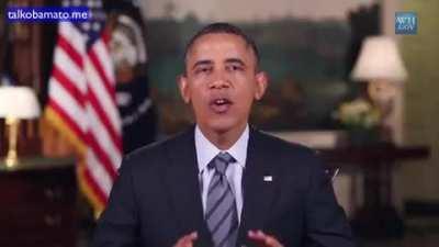 Where did you train? IN THE WHITE HOUSE?