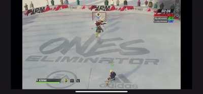 It’s the hip check for me