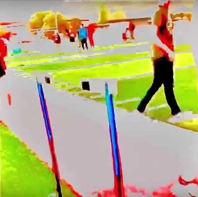 When you enter the void training area