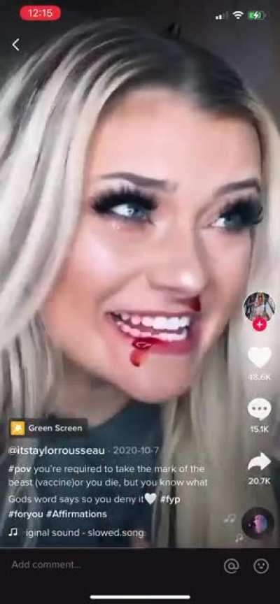 “They’re going to kill us for not taking the vaccine”