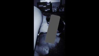 Fucking his brains out while making out deep (sound in comments)