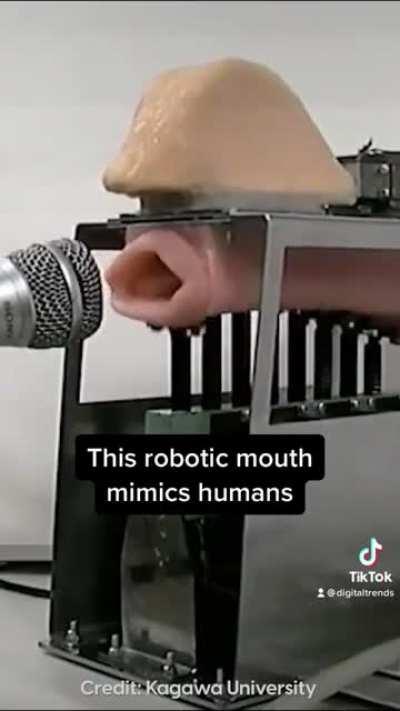 Hope it just mimics voice.