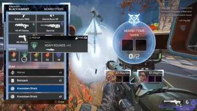 A clip of the Loba boutique buff in action