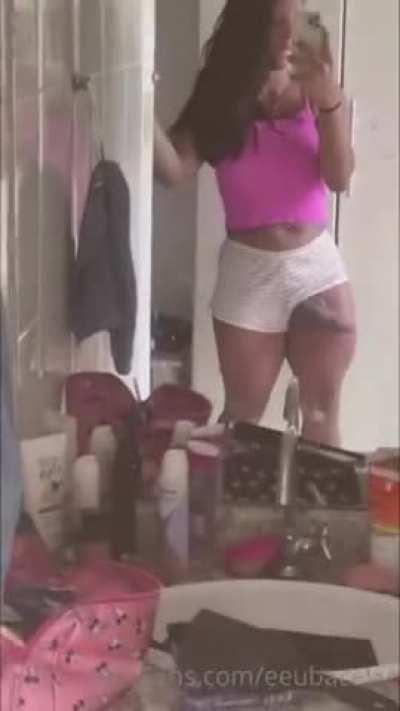 Patricia's Girthy Big Black Monster-Cock SLAPS! - Patricia Bacelar