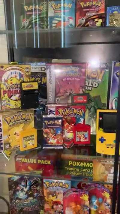 Not complete and not all tcg related, but happy with my growing collection