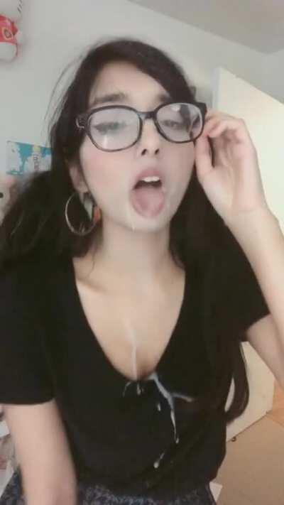 Delicious cum mustn’t go to waste