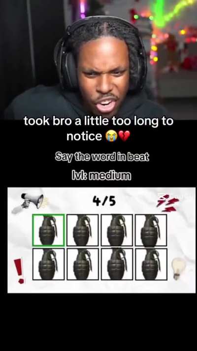 Took him a bit too long