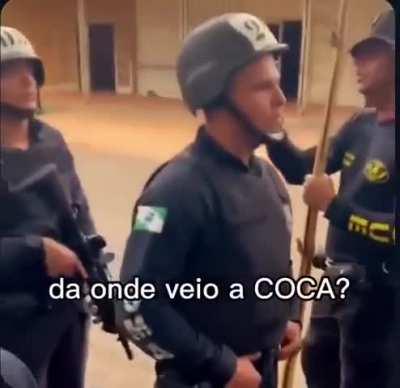 Qual coca a que bebe ou a que cheira?
