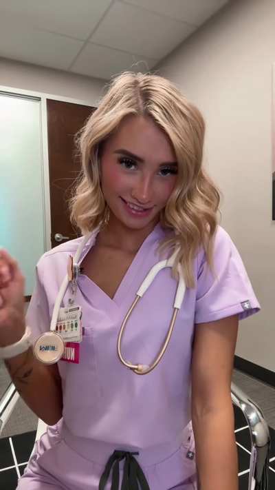 I’ll be the nurse and you can be the doctor 😉