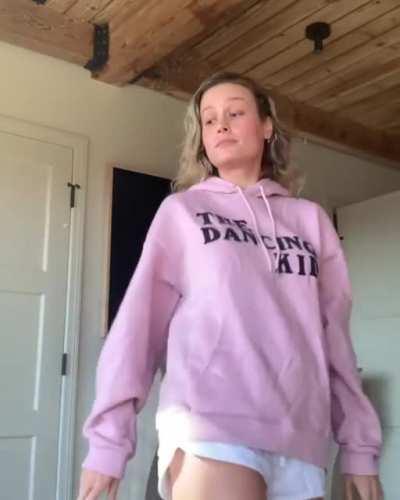 Dancing in a sweater