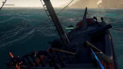 I lost connection to the server while turning...