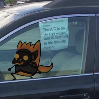 don't leave your protogen in the car