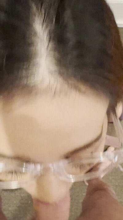 Guys, what's the hottest thing a girl can do while sucking your dick?