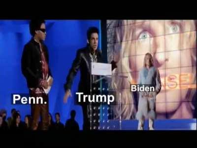 That damn Biden. He's so hot right now.