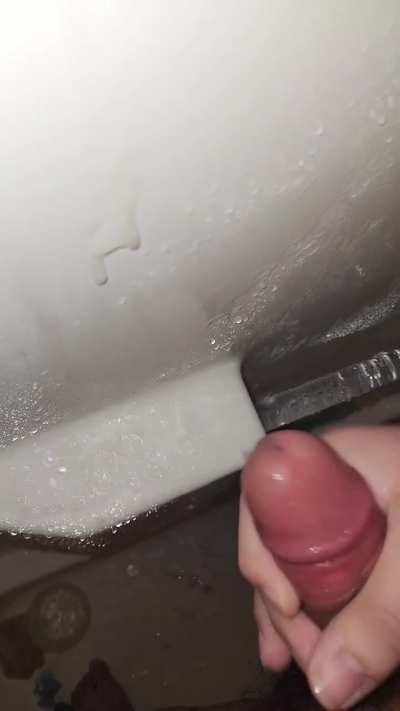 Needed a quickie in the shower 