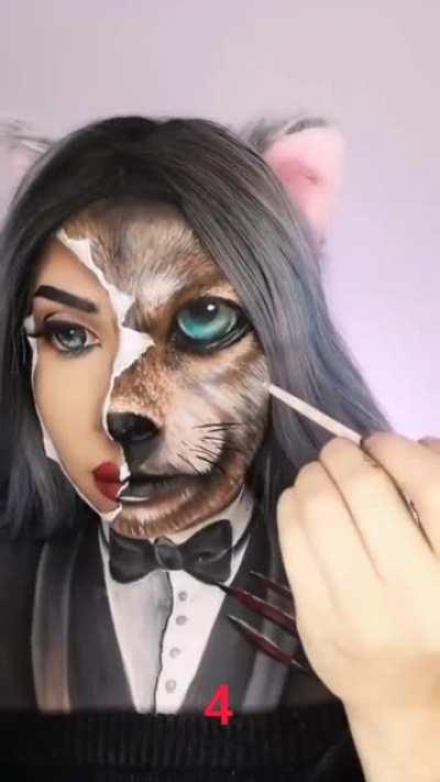 Mind-blowing make up