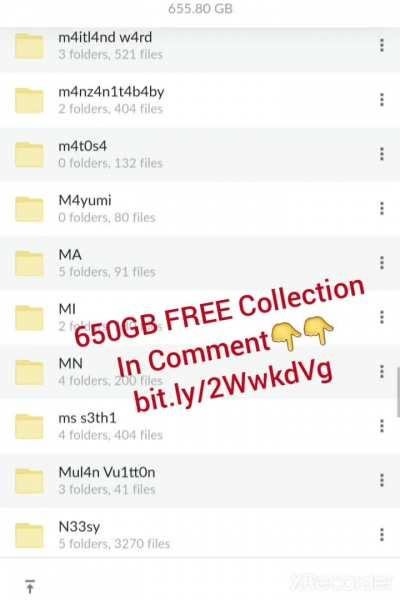 Get Free 650GB Collection😍 of Hotties in Comment👇👇