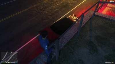 Did not expect Christine to pull up on me like this