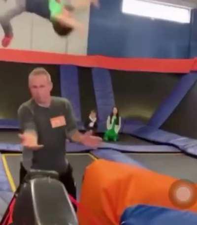 No jumping on the bed. Try this instead