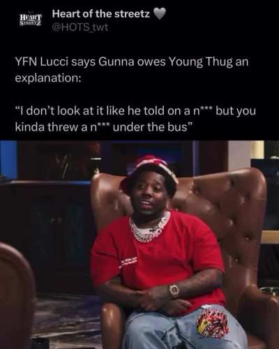 Do you agree or disagree with YFN LUCCI?