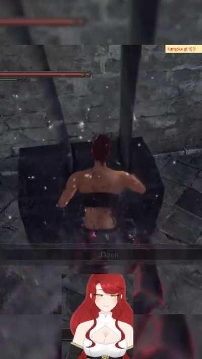 Dumb vtuber gets jumpscared