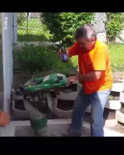 WCGW drinking on the job