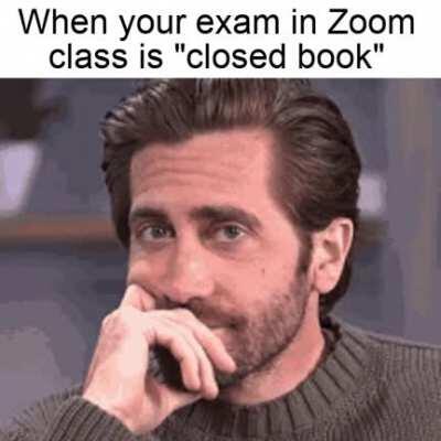 Zoom University do be having its perks