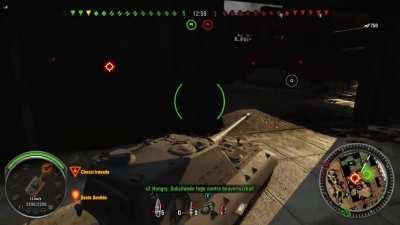 My first ammo rack with the jdpz E 100 (this clip is 2 years old btw)