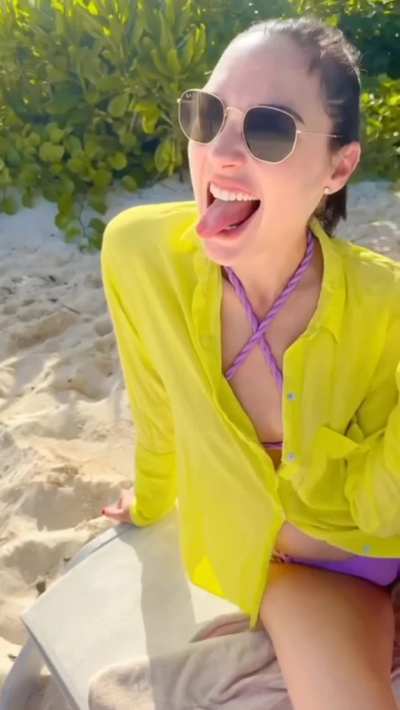 Dua Lipa vs Olivia Rodrigo vs Gal Gadot vs Addison Rae vs Kylie Jenner vs Madison Beer vs Ariana Grande vs Miley Cyrus Tongue Edition 