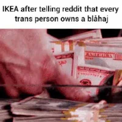 the first person to post about it was an ikea employee