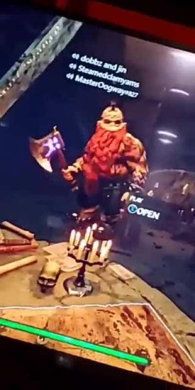 When you just killed five hordes and 3 bosses