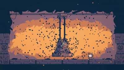 I just released a pixel art metroidvania demo about cute little robots