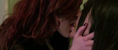 Birthday Kiss: Rumer Willis (with Taylor Cole) in The Ganzfeld Haunting (2014)