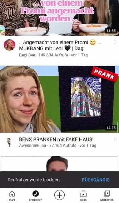 Youtube ohne Schmutzcontent wäre voll toggo.